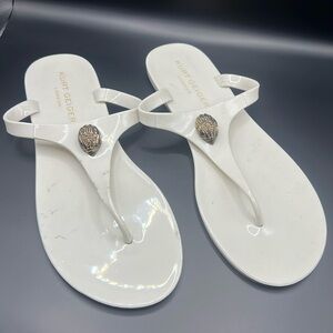 Kurt Geiger white flip flop size 41 (10)